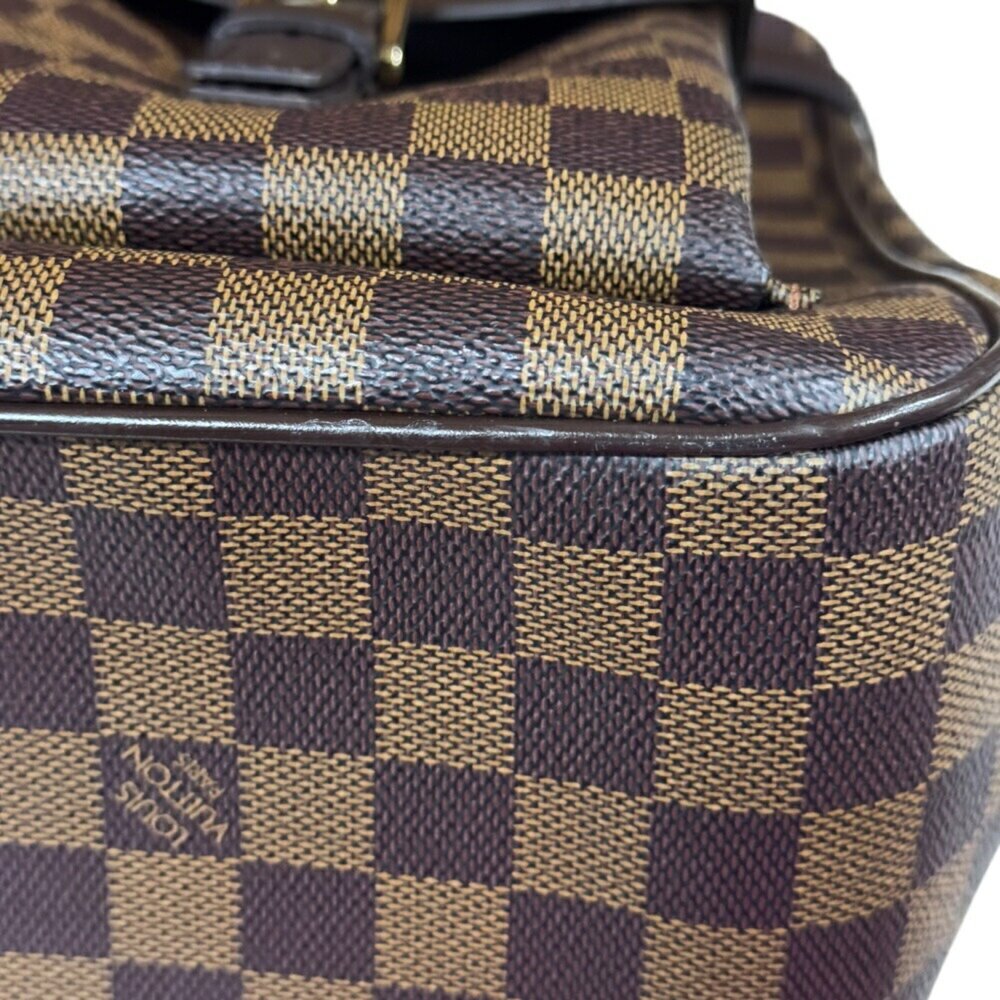 LOUIS VUITTON Authentic Brown Damier Canvas Bag - Picture 8 of 12